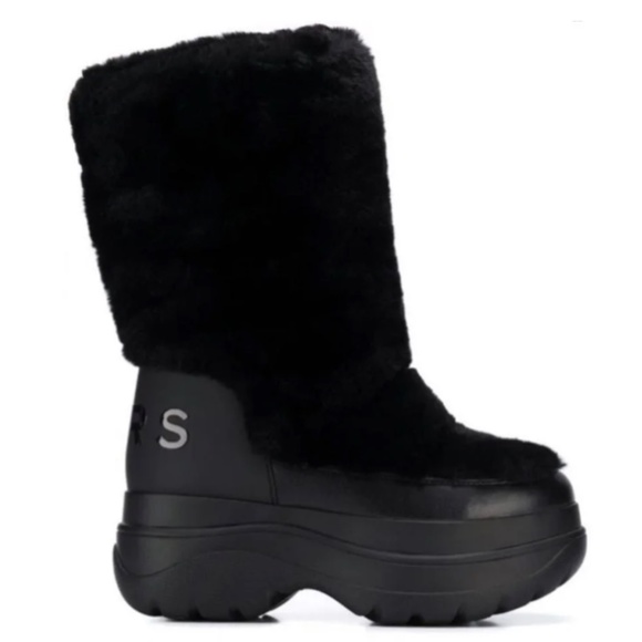 Michael Kors "Gamma" faux fur platform boots. Size 8. Tried on, worn indoors. - Picture 3 of 11